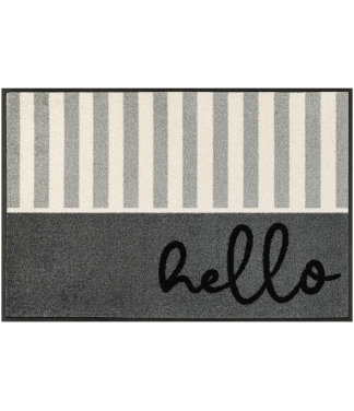 Durų kilimėlis Wash + Dry Hello Stripes