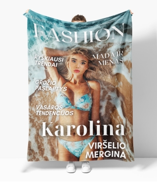 Personalizuotas pledas Undinė