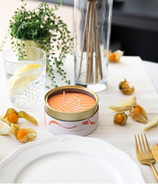 Kvepianti žvakė CandleCan Orange Salmon