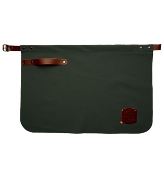 Trumpa odinė prijuostė Bovine Dark Green
