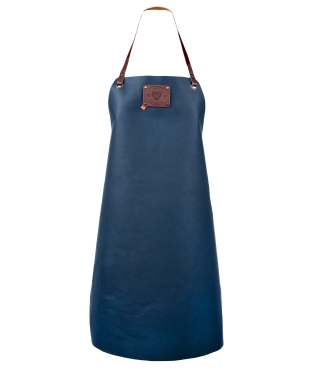 Moteriška odinė prijuostė BBQ juoda Bovine Navy