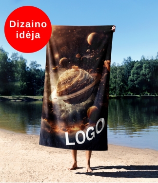 Rankšluostis su spauda verslo dovana