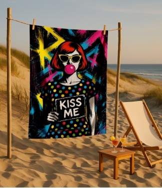 Paplūdimio rankšluostis, Kiss Me