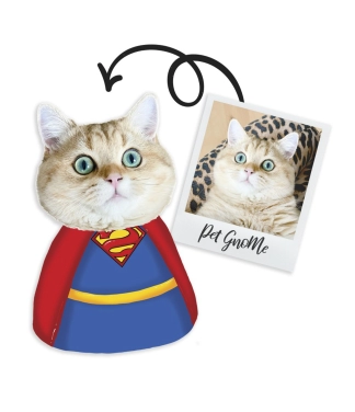 Personalizuota katės pagalvėlė Supermenas