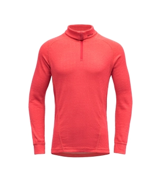 Merino vilnos golfas su užtrauktuku Devold Active Poppy