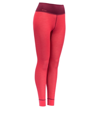 Raudonos merino kelnės moterims Devold