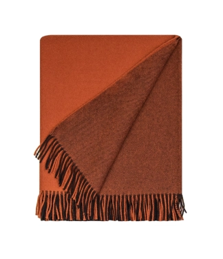 Dvispalvis merino vilnos pledas su kutais