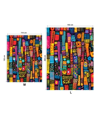 Flisiniai pledai išmatavimai