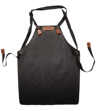 Vaikiška prijuostė odinė BBQ Bovine Black