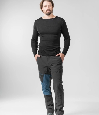 Laisvalaikio kelnės vyrams Devold Keipen Merino Caviar