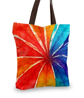 meniškas pirkinių krepšys moterims spalvotas