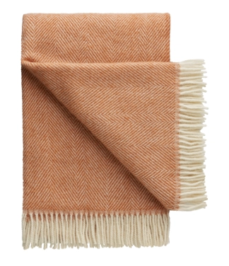 Vilnonis pledas su kutais Scandimama Terracotta 206