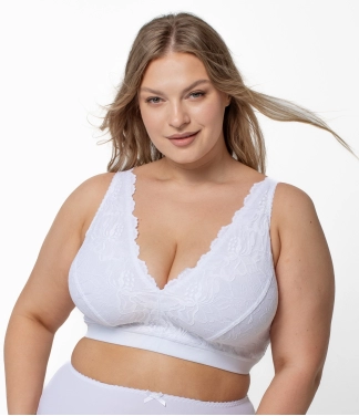 liemenėlė moterims balta didelei krūtinei