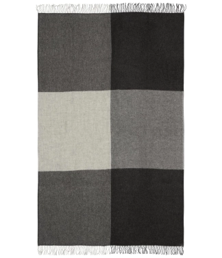 Pilkų atspalvių vilnonis pledas Scandimama Grey 3152