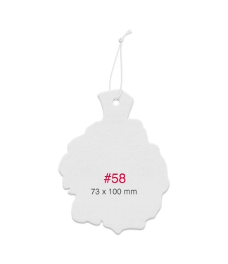 Automobilinis kvapas su logotipu #58