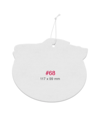 Automobilinis kvapas su logotipu #68