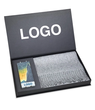 verslo dovanos rinkinys salikas ir zvake su logo