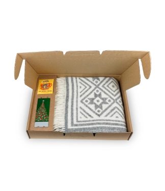 dovaninis rinkinys pledas arbata zvake