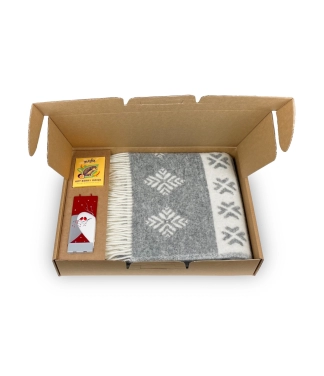 dovanu rinkinys kaledoms pledas arbata zvake