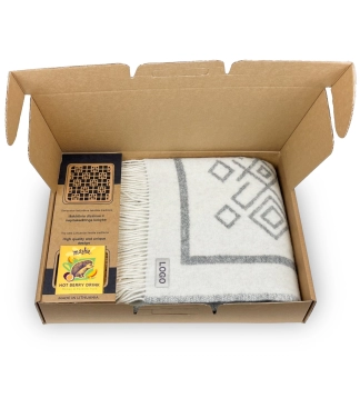 verslo dovanos pledas arbata ir padekliukas