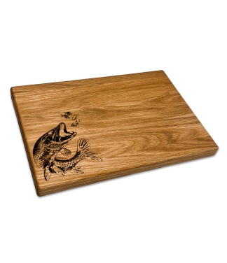 Graviruota pjaustymo lentelė žuvis Lydeka dovana žvejui