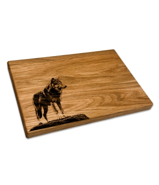 Graviruota medinė pjaustymo lentelė Vilkas