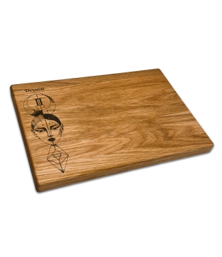 Pjaustymo lentelė su zodiako ženklu Dvyniai