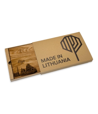 Dovanų idėjos lentelė Riga su dėžute