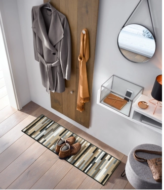 duru kilimelis namams wash+dry ruda balta