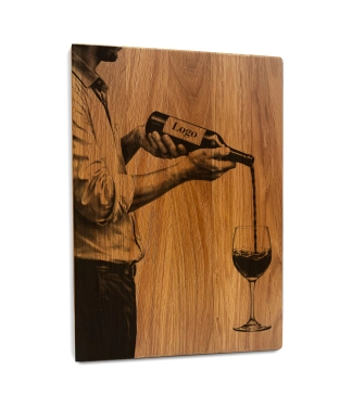 Personalizuota graviruota pjaustymo lentelė Vynas