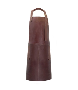 prijuostė odinė ruda griliui