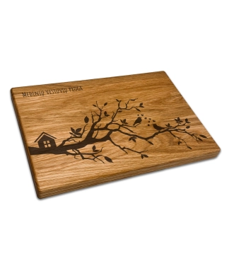 Pjaustymo lentelė medinių vestuvių proga