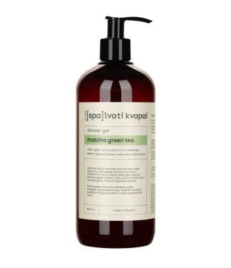 dušo gelis žalioji arbata