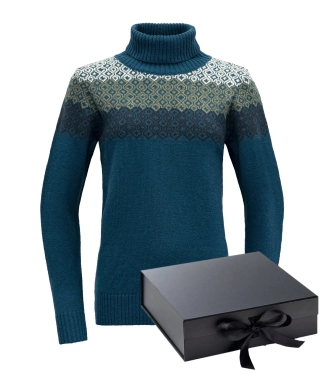 Moteriškas vilnonis megztukas Devold Syvde Flood