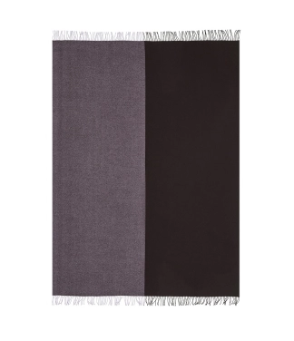 Merino vilnos pledas Lilac Blackberry