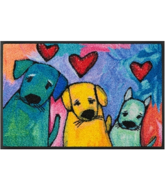 Durų kilimėliai su šuniukais Doggies