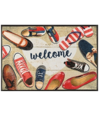 Durų kilimėlis su batais Shoes Welcome
