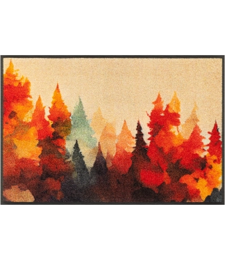 Raudonas durų kilimėlis Golden Season