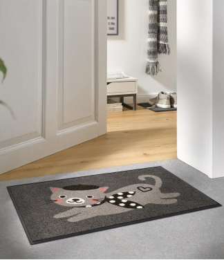 Durų kilimėlis su katinu Madame Minou