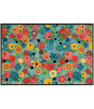 Durų kilimėlis su gėlėmis Flower Power