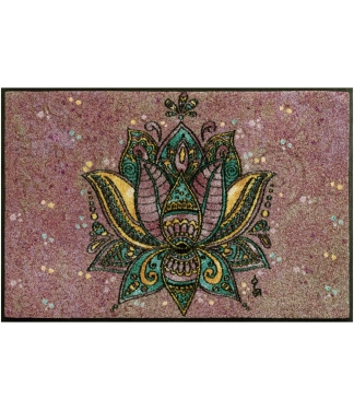 Durų kilimėlis su gėle Lotus Blossom