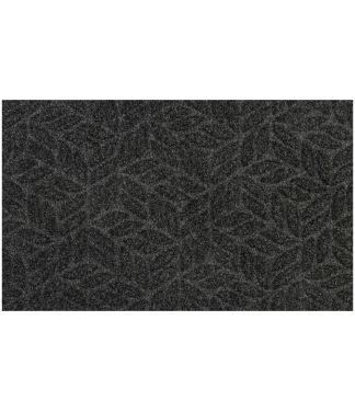 Tamsiai pilkas durų kilimėlis Leaves Dark Grey