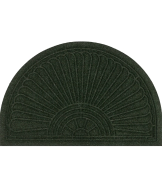 Tamsiai Žalias durų kilimėlis Halfmoon Midnight Green