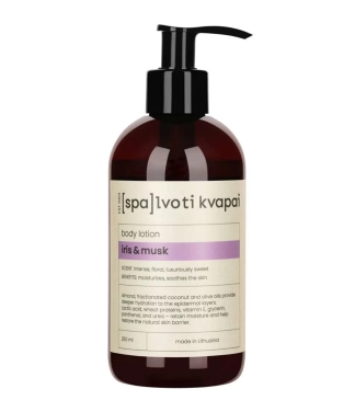 kuno losjonas iris musk