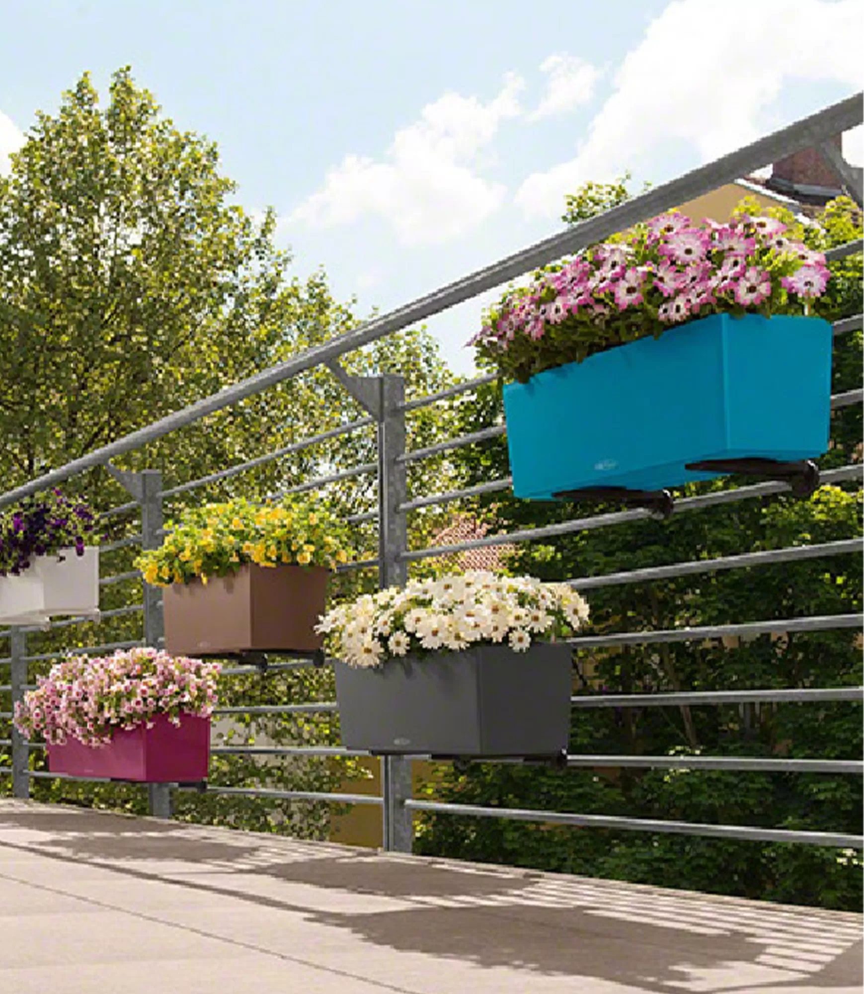 Lauko vazonas Lechuza Balconera Color 50 21 loveliai gelems interjere 21