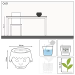 Dovana vaikui išmanusis vazonas Lechuza OJO