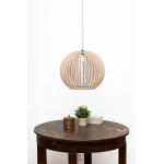 Skandinaviškas šviestuvas interjere 1