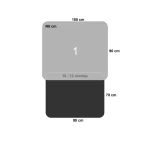 Bagažinės kilimėlis Wash + Dry 90 x 100 cm 3