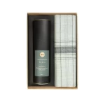 Prabangus dovanų rinkinys vilnonis šalikas ir namų kvapas 0021