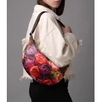 moteriška rankinė su gėlėmis 2